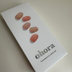 Ohora Semicured Gel Nail Model N Lazy Sunday Pinks New In Box 30 Pieces
